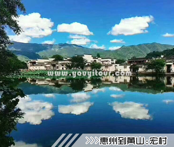 ［惠州到黄山旅游团］高铁往返黄山四日游路线及价格