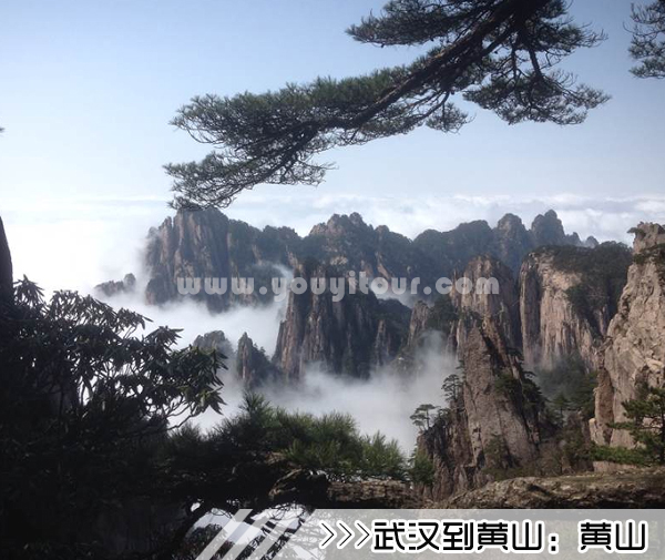 ［武汉到黄山旅游团］高铁往返黄山三日游线路及价格「定制旅行团-当地参团」