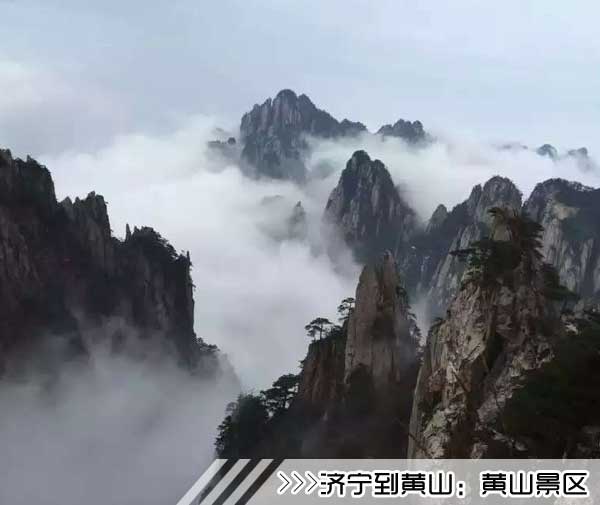 ［济宁到黄山旅游团］飞机转高铁往返黄山三日游线路及价格