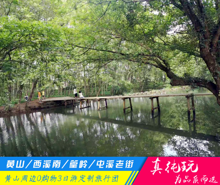 黄山+西溪南+篁岭+屯溪老街纯玩3日游私家团「定制包团、品质旅行团」