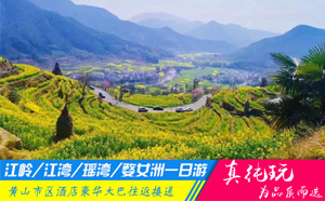 江岭、江湾、瑶湾、婺女洲一日游「品质旅行团、当地参团」