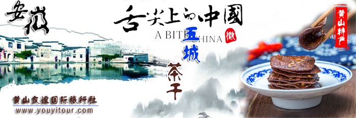 黄山特产-五城茶干