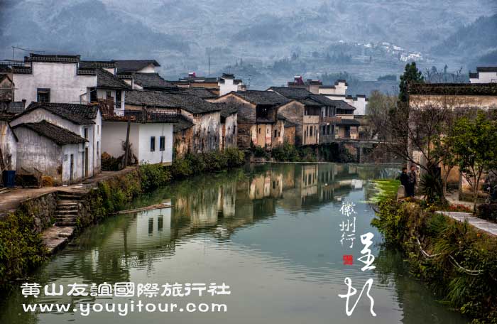 黄山一日游跟团景点：呈坎