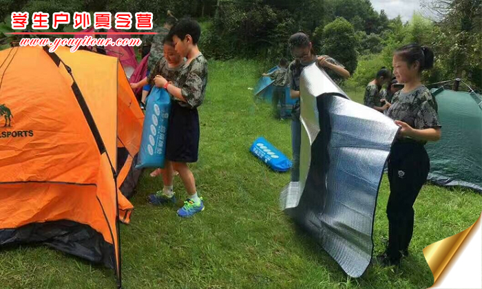 黄山旅游团-学生夏令营拓展户外露营图片