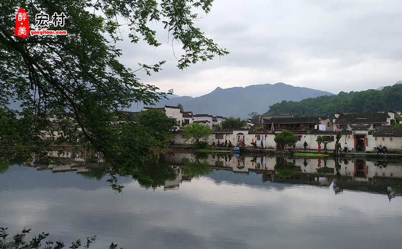 黄山宏村三日游景点：宏村图