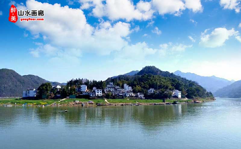 黄山一日游景点：新安江山水画廊