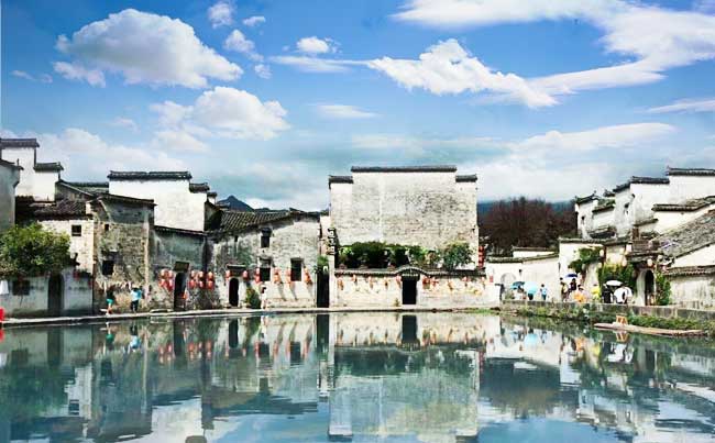 长春到黄山四日游旅游景点:宏村景区 长春到黄山四日游旅游景点:宏村景区