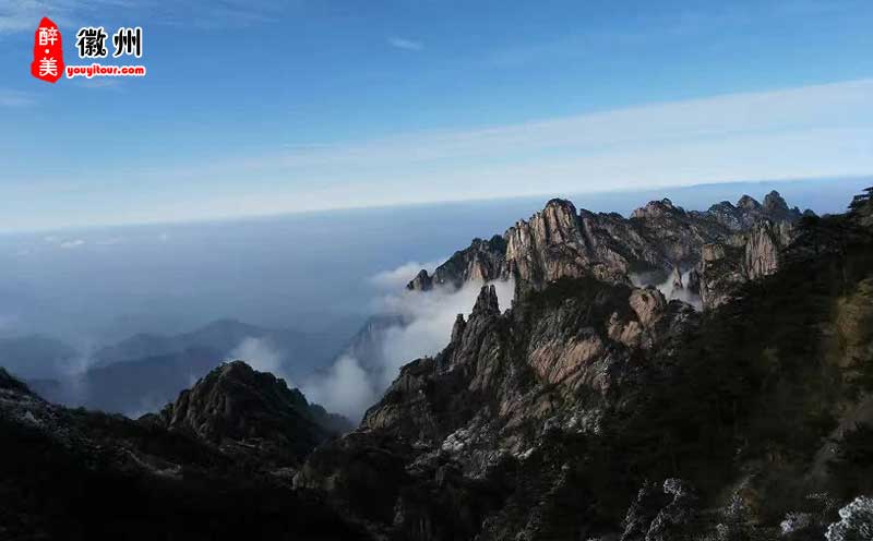 黄山三日游景点：黄山图示