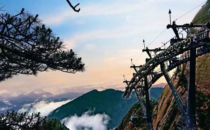 黄山索道 图示