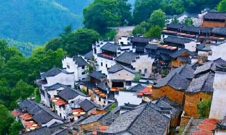 信阳到黄山五日游景点：婺源篁岭