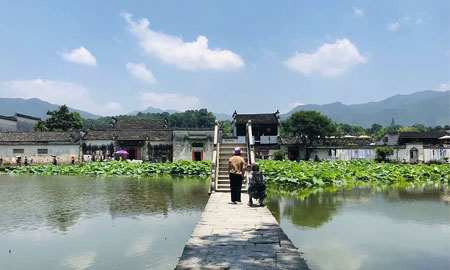庐山到黄山旅游团四日游景点：宏村