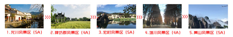 驻马店到黄山旅游团四日游途中景点