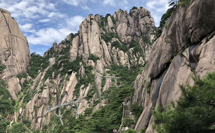 黄山索道 图一