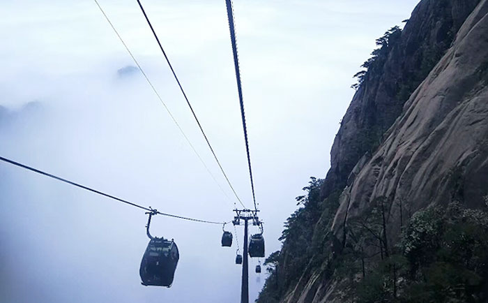 黄山索道 图二