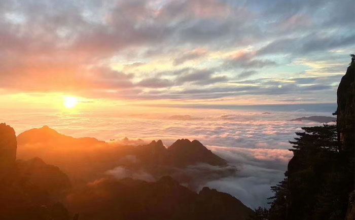 黄山门票有效期2天，二次进不可看黄山日出