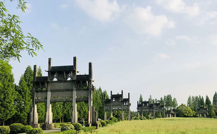 棠樾牌坊群 图示