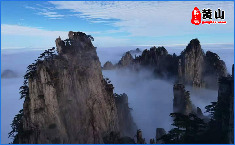 山岳景点排名第一：黄山风景区 图