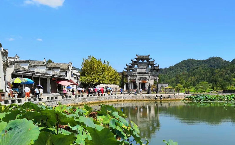西递景区 图示