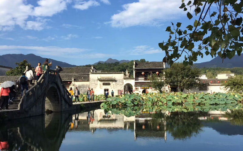 宏村景区 图示