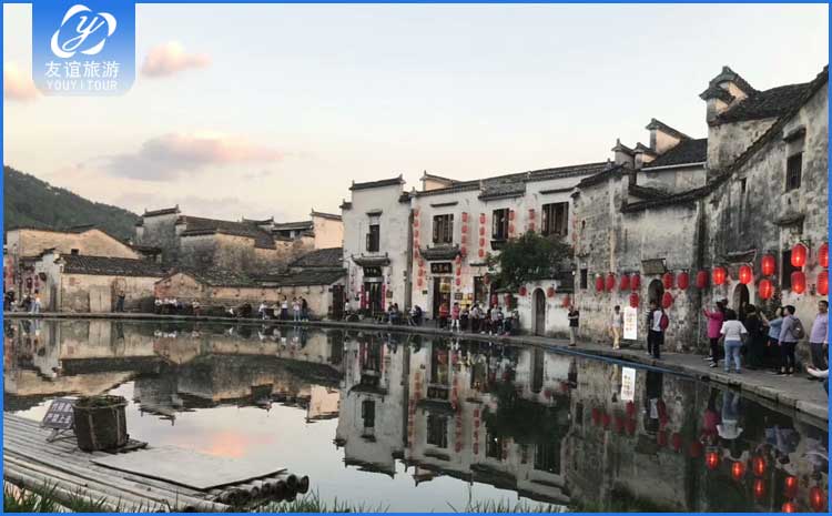 黟县宏村景区 图示