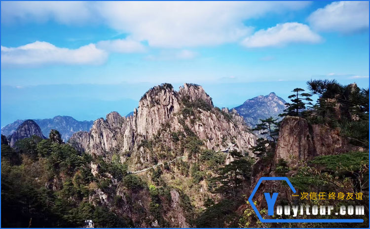 黄山莲花峰 图一