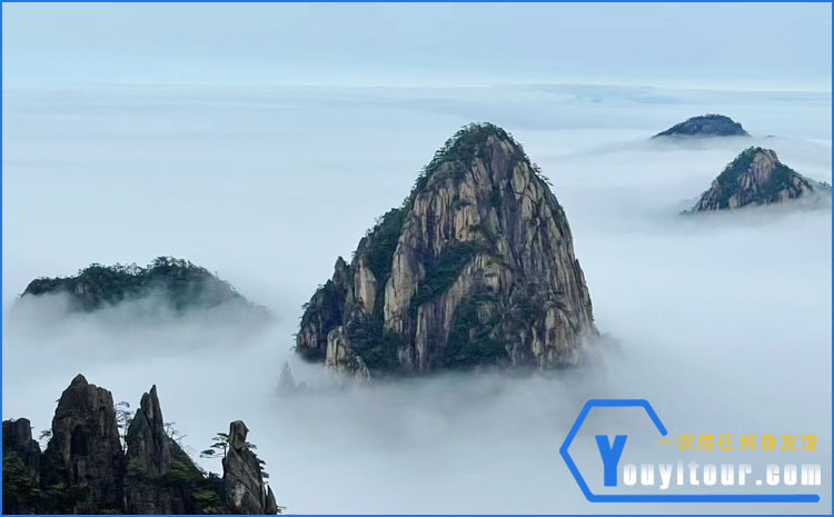 黄山莲花峰 图二