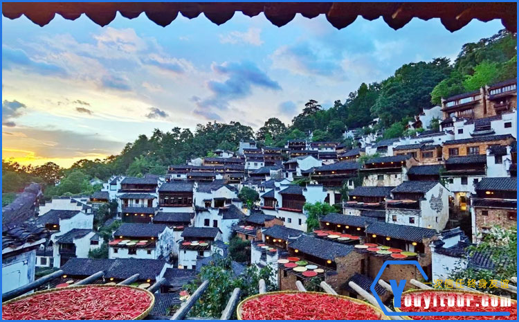 婺源篁岭-晒秋 图示