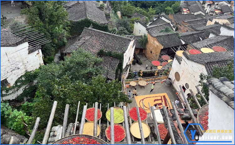 篁岭景区图