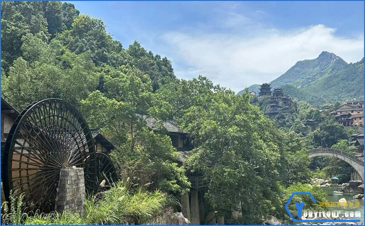 望仙谷景区 图