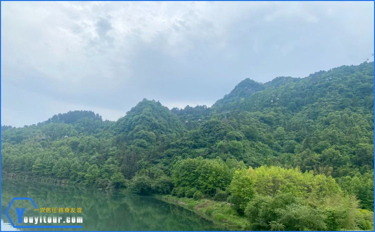 黄山太平湖 图