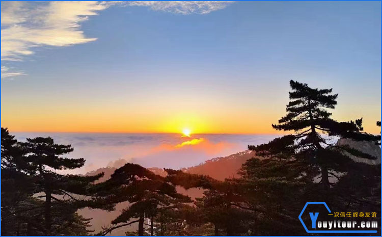 黄山日出 图四